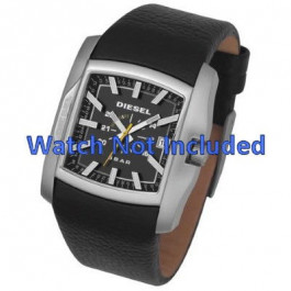 Horlogeband Diesel DZ1178 Leder Zwart 29mm